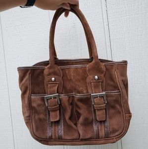 Audrey Brooke Genuine Leather Handbag